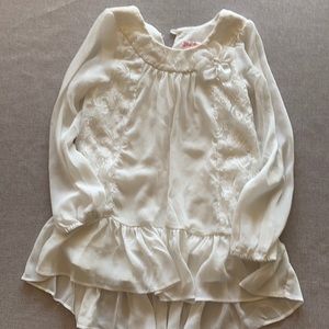 Cream colored jona Michelle dress shirt